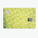 Micro Green Rose Pattern - Premium Protective Decal Skin-Kit for the Apple Credit Card