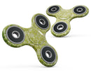 Micro Green Rose Pattern Full-Body Fidget Spinner Skin-Kit