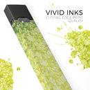 Micro Green Rose Pattern - Premium Decal Protective Skin-Wrap Sticker compatible with the Juul Labs vaping device