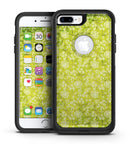 Micro Green Rose Pattern - iPhone 7 or 7 Plus Commuter Case Skin Kit