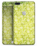 Micro Green Rose Pattern - Skin-kit for the iPhone 8 or 8 Plus