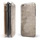 Micro Grunge Mustaches iPhone 6/6s or 6/6s Plus 2-Piece Hybrid INK-Fuzed Case