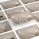 Micro Grunge Mustaches - Premium Protective Decal Skin-Kit for the Apple Credit Card