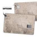 Micro Grunge Mustaches - Premium Protective Decal Skin-Kit for the Apple Credit Card