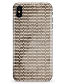 Micro Grunge Mustaches - iPhone X Clipit Case