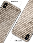 Micro Grunge Mustaches - iPhone X Clipit Case