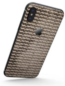 Micro Grunge Mustaches - iPhone X Skin-Kit