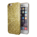 Micro Grungy Mustard Pattern iPhone 6/6s or 6/6s Plus 2-Piece Hybrid INK-Fuzed Case