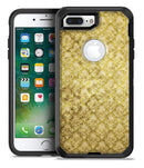 Micro Grungy Mustard Pattern - iPhone 7 Plus/8 Plus OtterBox Case & Skin Kits