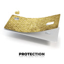 Micro Grungy Mustard Pattern - Premium Protective Decal Skin-Kit for the Apple Credit Card