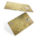 Micro Grungy Mustard Pattern - Premium Protective Decal Skin-Kit for the Apple Credit Card