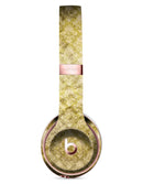 Micro Grungy Mustard Pattern Full-Body Skin Kit for the Beats by Dre Solo 3 Wireless Headphones