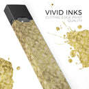 Micro Grungy Mustard Pattern - Premium Decal Protective Skin-Wrap Sticker compatible with the Juul Labs vaping device