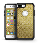Micro Grungy Mustard Pattern - iPhone 7 or 7 Plus Commuter Case Skin Kit