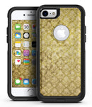 Micro Grungy Mustard Pattern - iPhone 7 or 8 OtterBox Case & Skin Kits