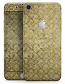 Micro Grungy Mustard Pattern - Skin-kit for the iPhone 8 or 8 Plus