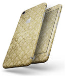 Micro Grungy Mustard Pattern - Skin-kit for the iPhone 8 or 8 Plus