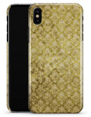 Micro Grungy Mustard Pattern - iPhone X Clipit Case