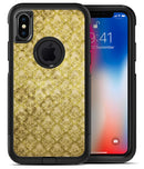 Micro Grungy Mustard Pattern - iPhone X OtterBox Case & Skin Kits