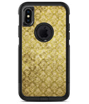 Micro Grungy Mustard Pattern - iPhone X OtterBox Case & Skin Kits