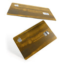 Micro Honey Wheat Fields - Premium Protective Decal Skin-Kit for the Apple Credit Card