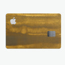 Micro Honey Wheat Fields - Premium Protective Decal Skin-Kit for the Apple Credit Card