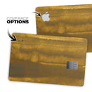 Micro Honey Wheat Fields - Premium Protective Decal Skin-Kit for the Apple Credit Card
