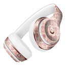 Micro Maroon and Faded Yellow Rococo Pattern Full-Body Skin Kit for the Beats by Dre Solo 3 Wireless Headphones