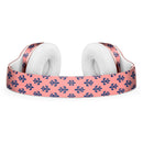Micro Navy Crowns Over Coral 2 Full-Body Skin Kit for the Beats by Dre Solo 3 Wireless Headphones