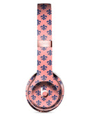 Micro Navy Crowns Over Coral Full-Body Skin Kit for the Beats by Dre Solo 3 Wireless Headphones