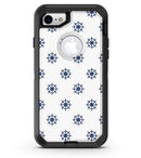 Micro Nay Ship Wheels Over White - iPhone 7 or 8 OtterBox Case & Skin Kits