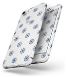 Micro Nay Ship Wheels Over White - Skin-kit for the iPhone 8 or 8 Plus