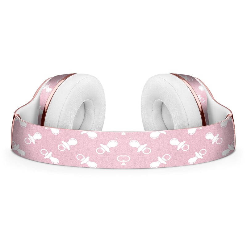 Micro Pacifiers Over Pink Full-Body Skin Kit for the Beats by Dre Solo 3 Wireless Headphones