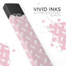 Micro Pacifiers Over Pink - Premium Decal Protective Skin-Wrap Sticker compatible with the Juul Labs vaping device