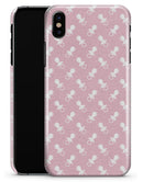 Micro Pacifiers Over Pink - iPhone X Clipit Case