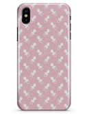 Micro Pacifiers Over Pink - iPhone X Clipit Case