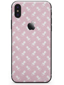 Micro Pacifiers Over Pink - iPhone X Skin-Kit