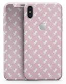 Micro Pacifiers Over Pink - iPhone X Skin-Kit