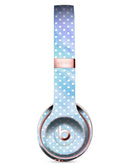 Micro Polka Dots Over Blue Watercolor Surface Full-Body Skin Kit for the Beats by Dre Solo 3 Wireless Headphones