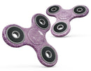 Micro Squares of Violet Grunge Full-Body Fidget Spinner Skin-Kit