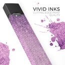 Micro Squares of Violet Grunge - Premium Decal Protective Skin-Wrap Sticker compatible with the Juul Labs vaping device