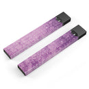 Micro Squares of Violet Grunge - Premium Decal Protective Skin-Wrap Sticker compatible with the Juul Labs vaping device