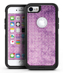 Micro Squares of Violet Grunge - iPhone 7 or 8 OtterBox Case & Skin Kits