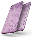 Micro Squares of Violet Grunge - Skin-kit for the iPhone 8 or 8 Plus