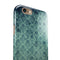 Micro Vintage Navy Rococo Pattern iPhone 6/6s or 6/6s Plus 2-Piece Hybrid INK-Fuzed Case