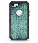 Micro Vintage Navy Rococo Pattern - iPhone 7 or 8 OtterBox Case & Skin Kits
