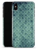 Micro Vintage Navy Rococo Pattern - iPhone X Clipit Case