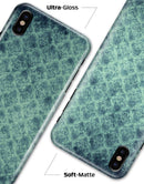 Micro Vintage Navy Rococo Pattern - iPhone X Clipit Case