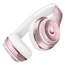 Micro White Crowns Over Pink Full-Body Skin Kit for the Beats by Dre Solo 3 Wireless Headphones