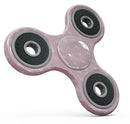 Micro White Crowns Over Pink Full-Body Fidget Spinner Skin-Kit